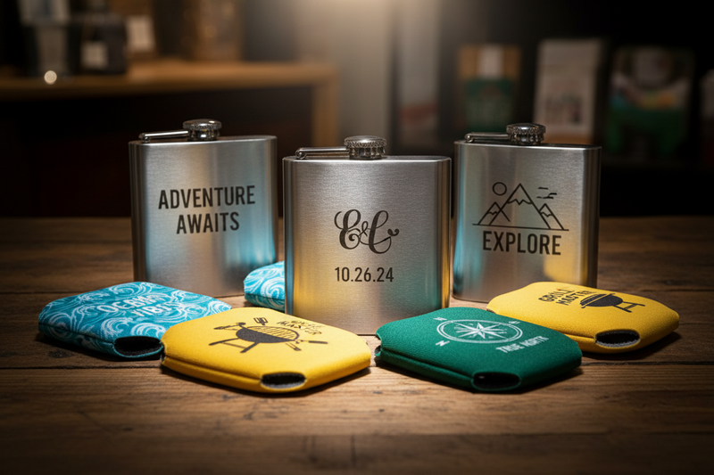 Flasks & Koozies