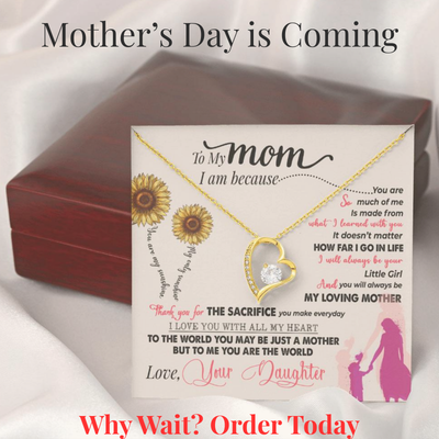 For My Mother-Forever Love Necklace