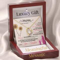 Forever Love Necklace, A Heartfelt Gift for Mom From Daughter