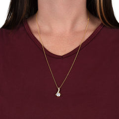 To My Beautiful Daughter From Mom-Alluring Beauty Necklace Gift