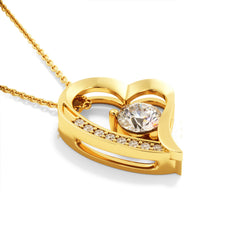 Forever Love Pendant Necklace, Sentimental Gift for Mom