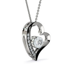 Meaningful Forever Love Necklace for Mom