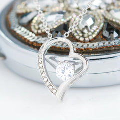 To My Daughter From Dad Forever Love Necklace A Heartfelt Keepsake Gift
