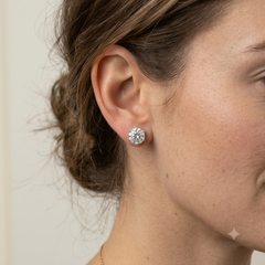 The "Timeless Sparkle" Solitaire Stud Earrings