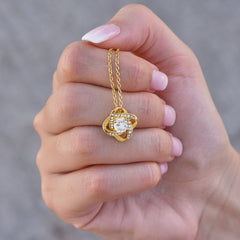 My Queen Forever - Love Knot Necklace