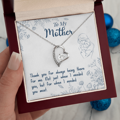 Forever Love Necklace For Mom Gift Of Appreciation