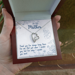Forever Love Necklace For Mom Gift Of Appreciation