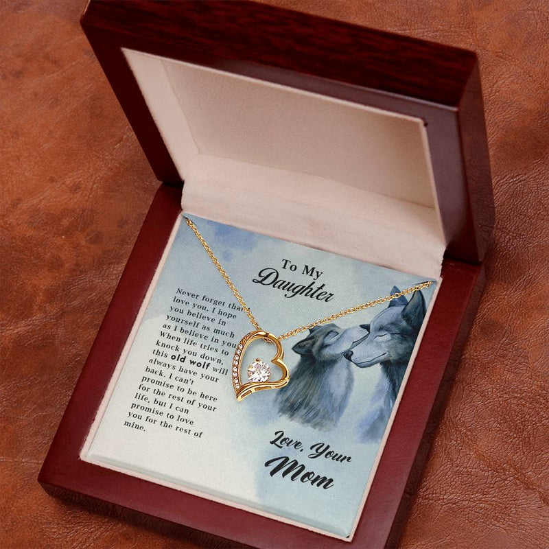 To My Daughter-Meaningful Gift From Mom-Forever Keepsake