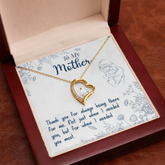 Forever Love Necklace For Mom Gift Of Appreciation