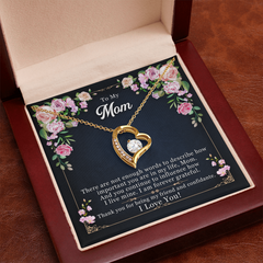 Meaningful Forever Love Necklace for Mom