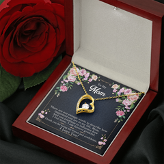 Meaningful Forever Love Necklace for Mom