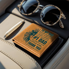 Father's Day Gift Wallet-#1 Dad From Daughter