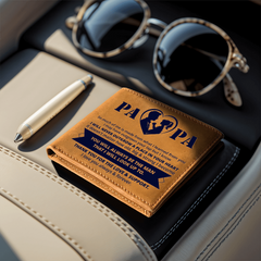 Thank You Papa-Father's Day Wallet For Dad