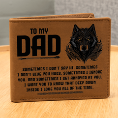 Father's Day Wallet for Dad-Love You All The Time