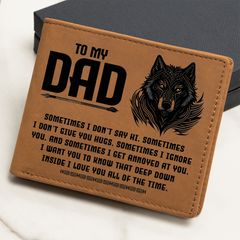 Father's Day Wallet for Dad-Love You All The Time