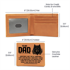 Father's Day Wallet for Dad-Love You All The Time