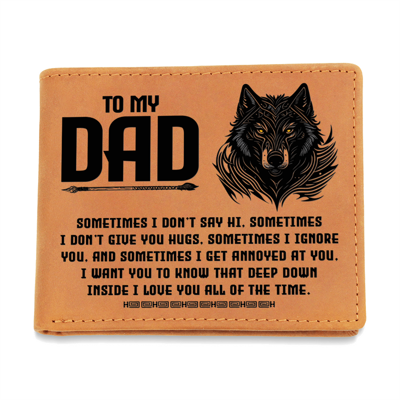 Father's Day Wallet for Dad-Love You All The Time