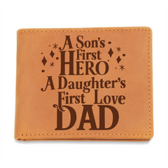 For Dad-From Son & Daughter-Father's Day Wallet Gift