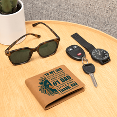 Father's Day Gift Wallet-#1 Dad From Daughter