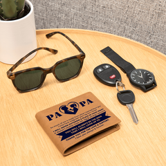 Thank You Papa-Father's Day Wallet For Dad