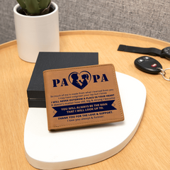 Thank You Papa-Father's Day Wallet For Dad