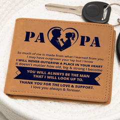 Thank You Papa-Father's Day Wallet For Dad