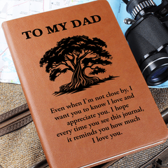 To My Dad-Graphic Journal Gift For Father's Day