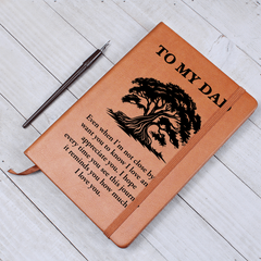 To My Dad-Graphic Journal Gift For Father's Day