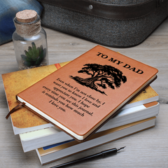 To My Dad-Graphic Journal Gift For Father's Day