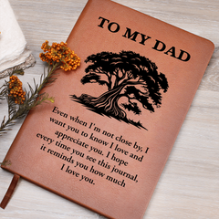 To My Dad-Graphic Journal Gift For Father's Day
