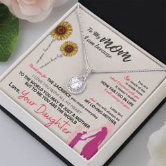 To My Mom-Eternal Love Necklace