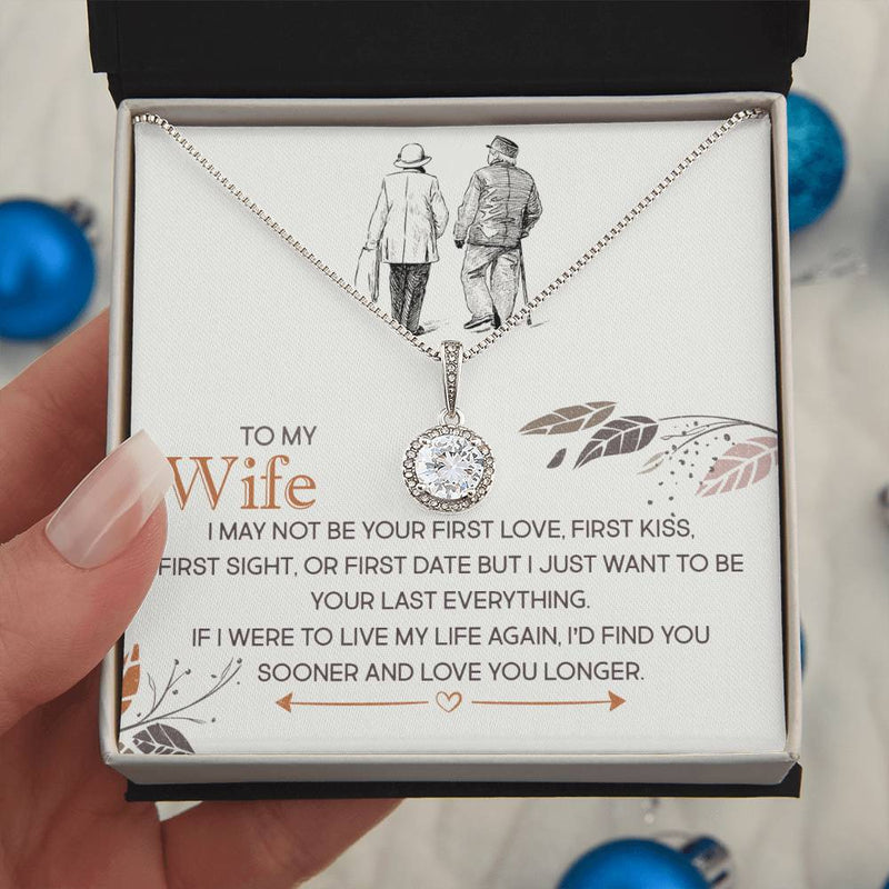 🤍 To My Wife – “Last Everything” Necklace