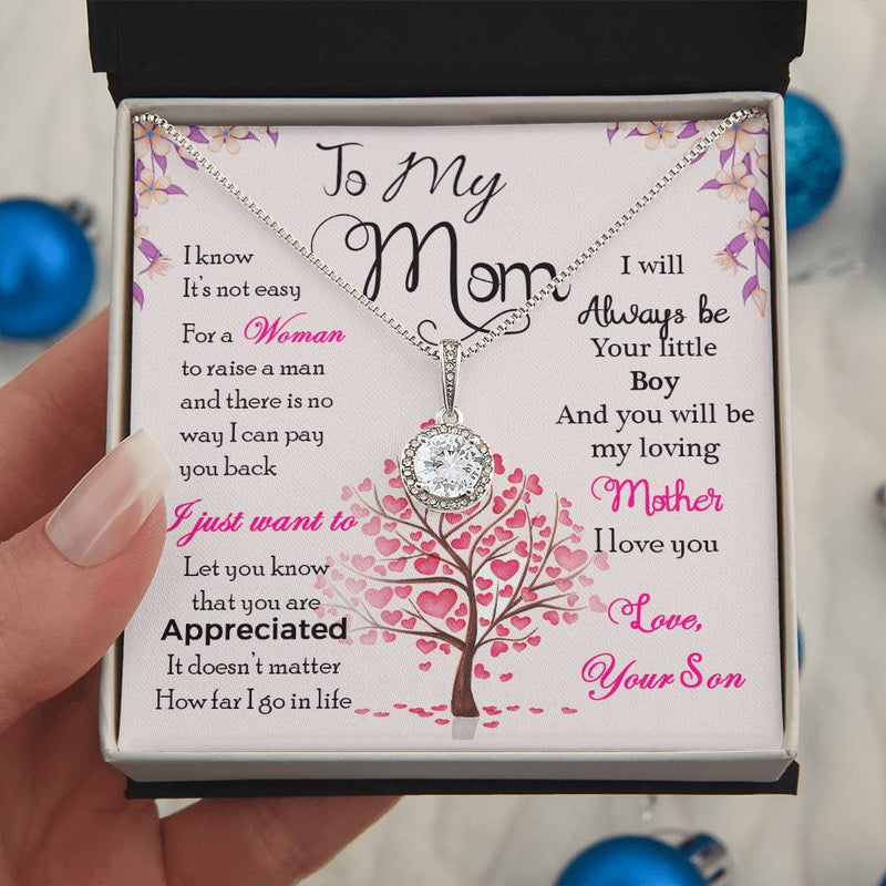 Eternal Hope Necklace For Mom From Son-A Sentimental Gift