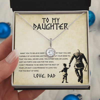 A Father's Meaningful To Daughter Gift-Eternal Love Necklace