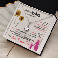 To My Mom-Eternal Love Necklace
