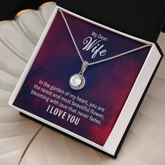 💖 To My Wife  – “My Dear Wife” Necklace