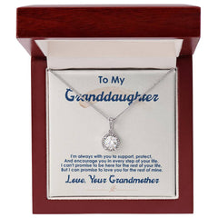 To Granddaughter From Grandmother-Eternal Hope Necklace