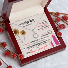 To My Mom-Eternal Love Necklace