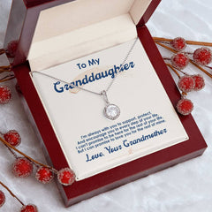 To Granddaughter From Grandmother-Eternal Hope Necklace