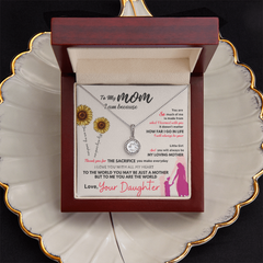 To My Mom-Eternal Love Necklace