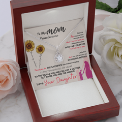 To My Mom-Eternal Love Necklace