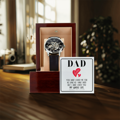 Dad. I Have Loved You My Whole Life-Openwork Watch Father's Day Gift
