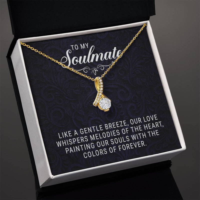 To My Soulmate – Colors of Forever Alluring Necklace