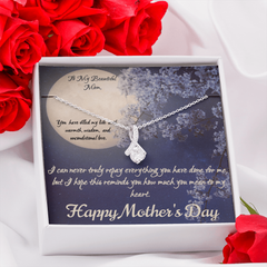Thank You Mom-Alluring Beauty Necklace