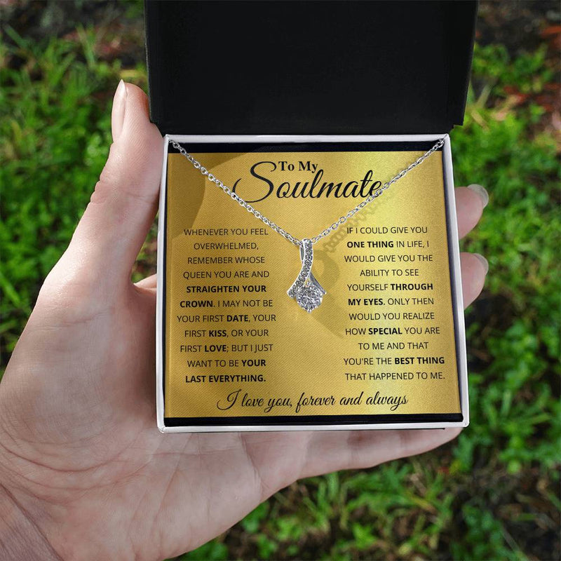 To My Queen & Soulmate - Forever Alluring Beauty Necklace