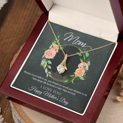 To Mom With Love-Gift Alluring Beauty Necklace