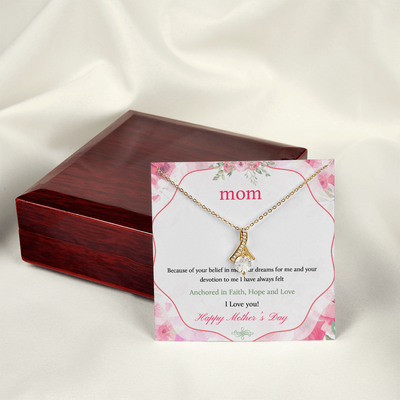Anchored in Faith, Hope & Love -Alluring Beauty Necklace