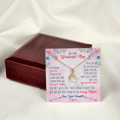 Alluring Beauty Necklace from Daughter to Mom