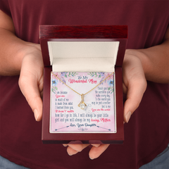 Alluring Beauty Necklace from Daughter to Mom