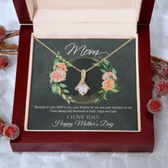 To Mom With Love-Gift Alluring Beauty Necklace